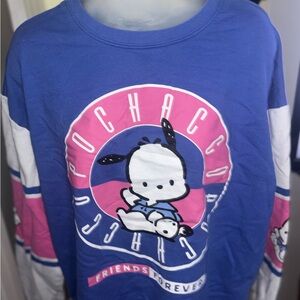 Blue Pochacco Women’s Long Sleeve Shirt